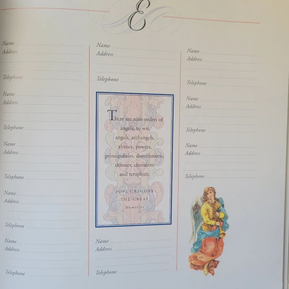 Angels Address Book Directory of Angels and Friends ~ 2010 ~ Art & Prose ~ GUC